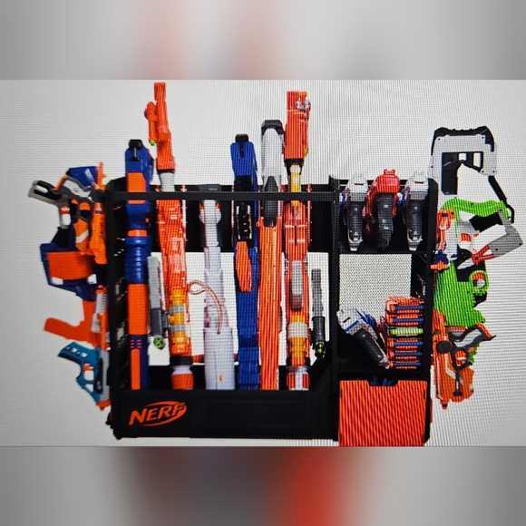 NERF BLASTER RACK - Picture 3 of 4